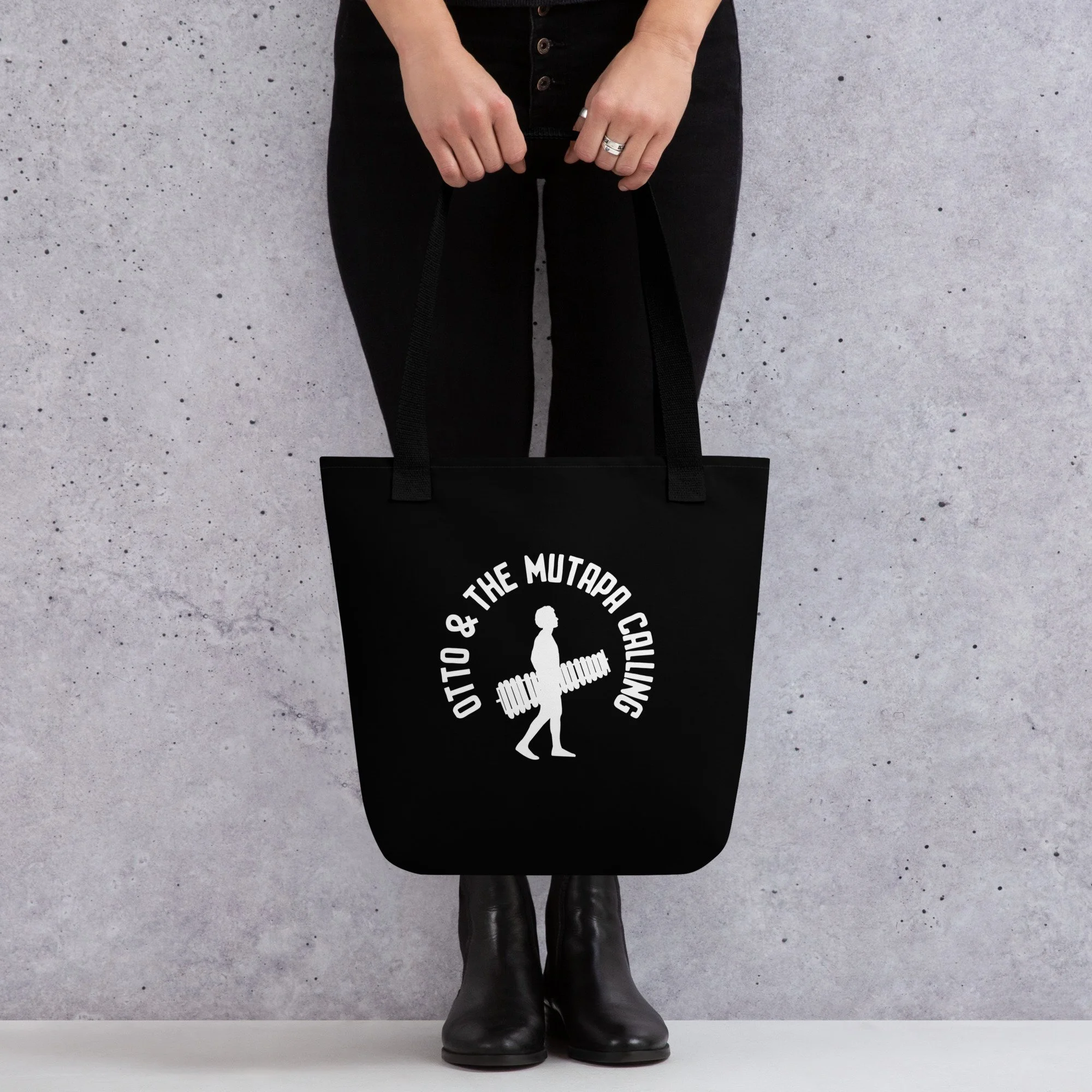 Otto and The Mutapa Calling Tote Bag with Logo Design 3.jpg