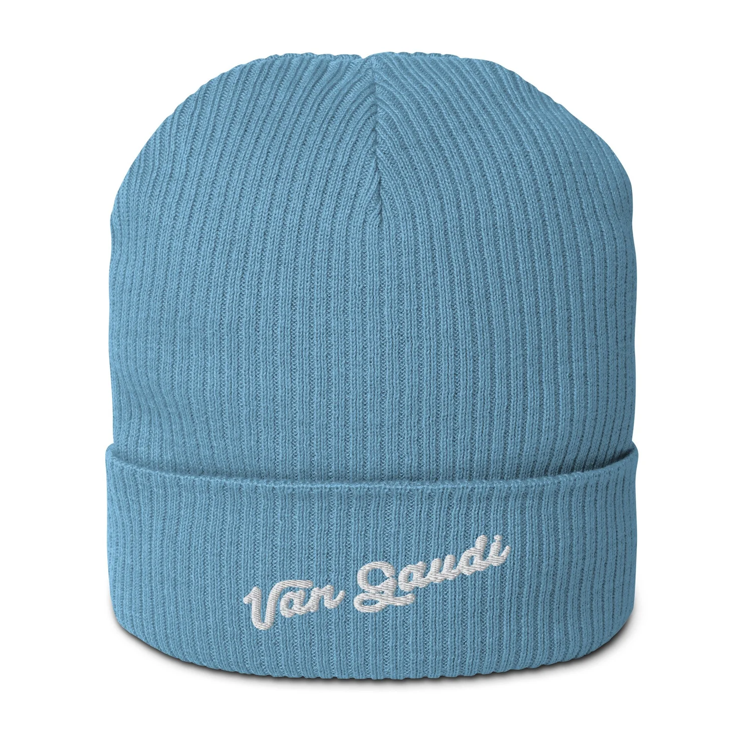 VG Organic Ribbed Beanie — Van Gaudi