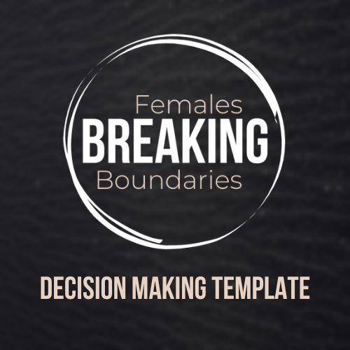 Decision Making Template