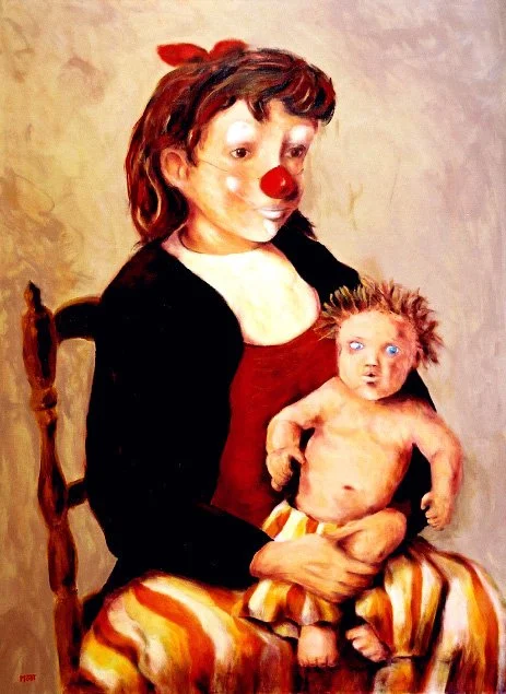 La Manina (In the Manner of Velasquez) / Acrylic on Canvas, 36"x48"