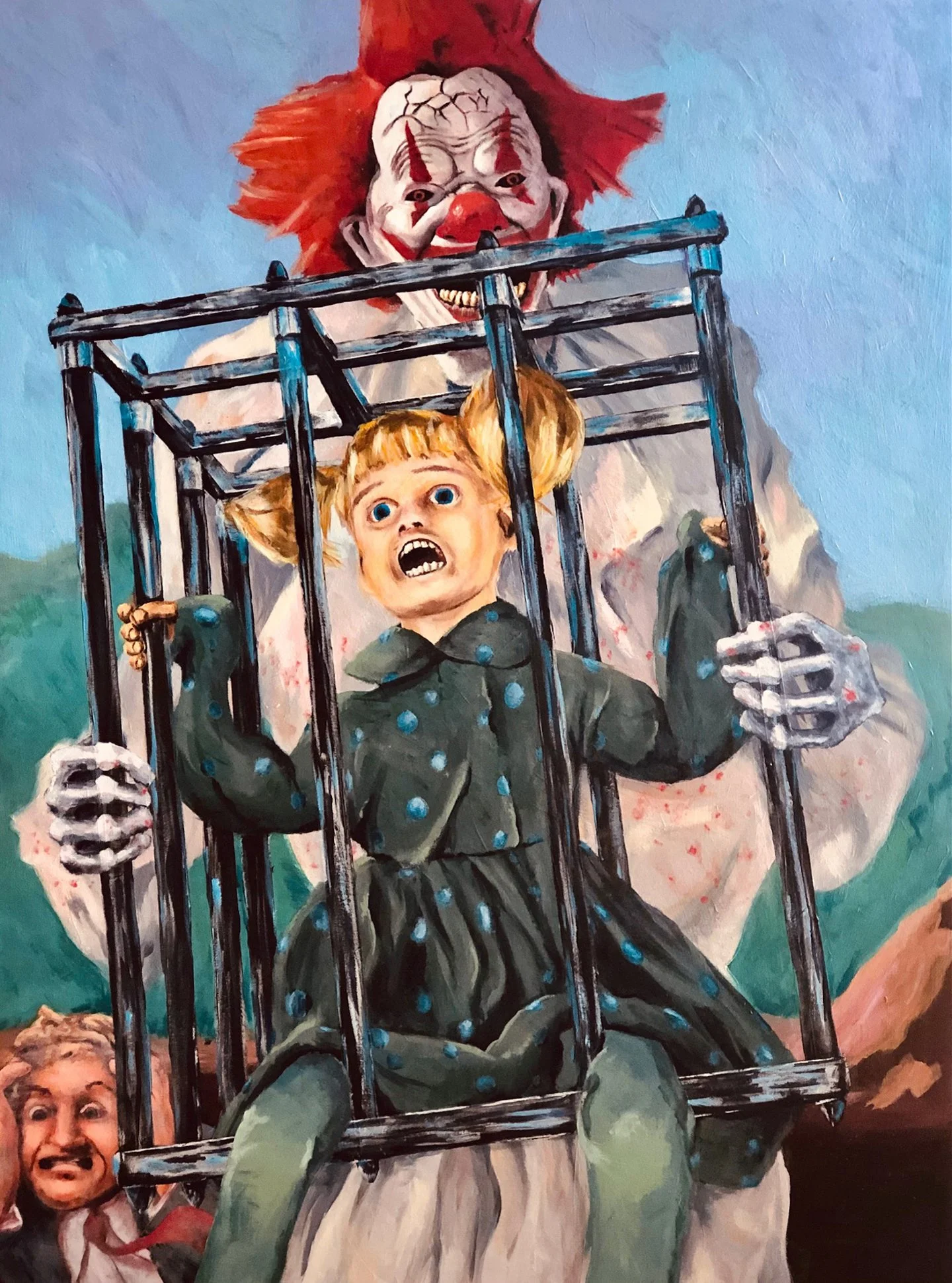 Kids Menu / Acrylic on Canvas on Panel, 30"x40"