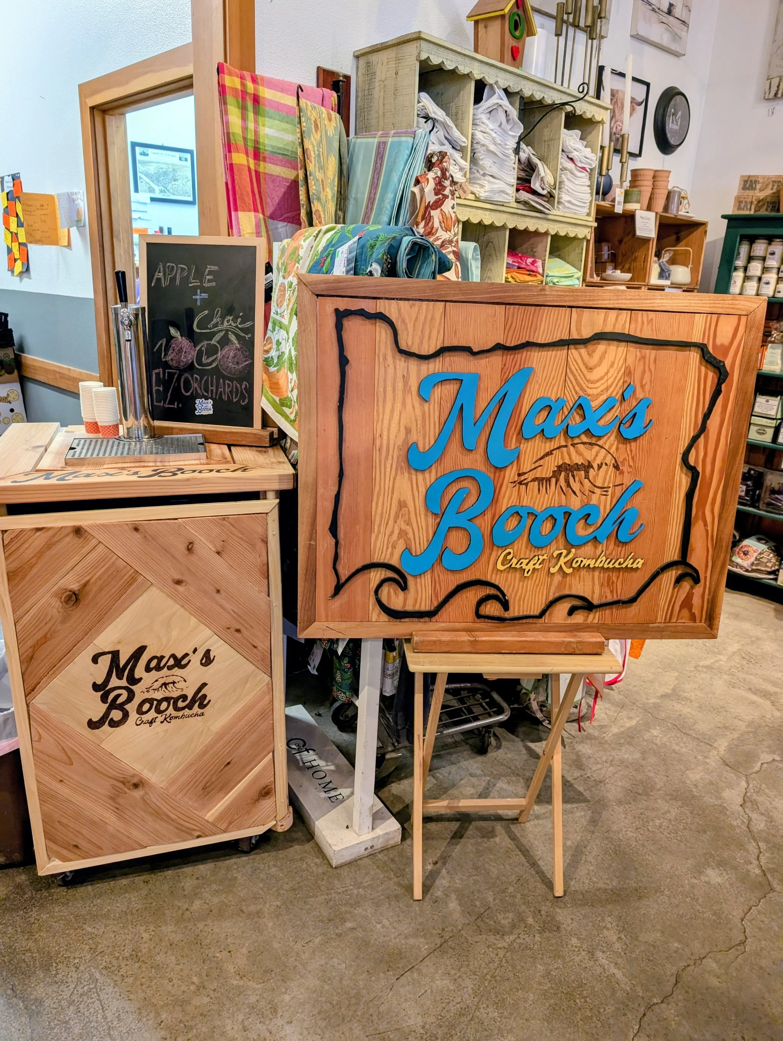 Booch Kegerator & Sign