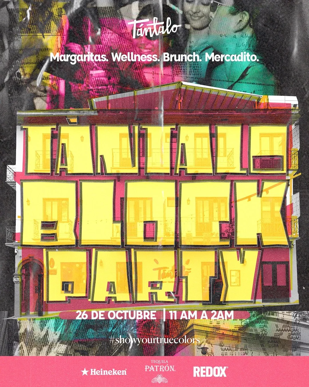 🚥 Nos quitaron la calle&hellip;
pero convertimos nuestra casa T&aacute;ntalo en un BLOCK PARTY 😎
Porque la fiesta la llevamos por dentro. 💥

SAVE THE DATE &rarr; OCT 26TH
El ritmo no para en T&Aacute;NTALO 🎶

🎧 LINEUP
🕚 11AM &ndash; 1PM | DJ @e