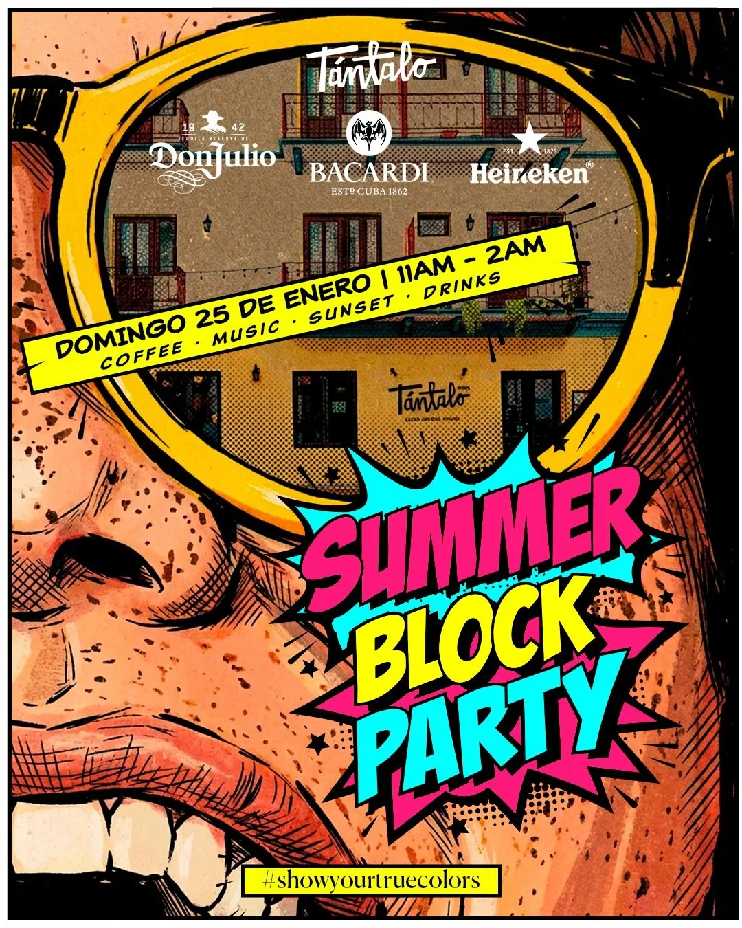 SUMMER BLOCK PARTY en T&aacute;ntalo Hotel 💥 

Nos vemos el domingo 25/1 de Coffee, Music, Sunset y Drinks. 

Djs invitados🎧: 

11 AM: @dianaaasantana 
2 PM: @rubsdj 
4 PM: @djjuliobarbosa 
6 PM: @dj.jean 
9 PM: @vicentefujiwaradj 

Vive la peatona