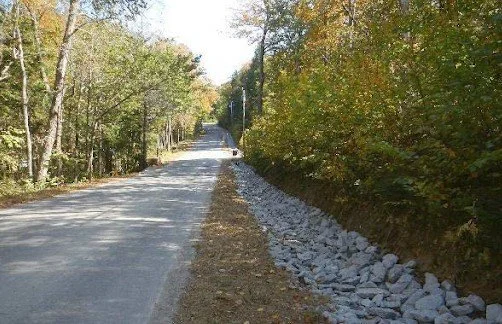 Winkumpaugh Road Ellsworth roadside ditch stabilization