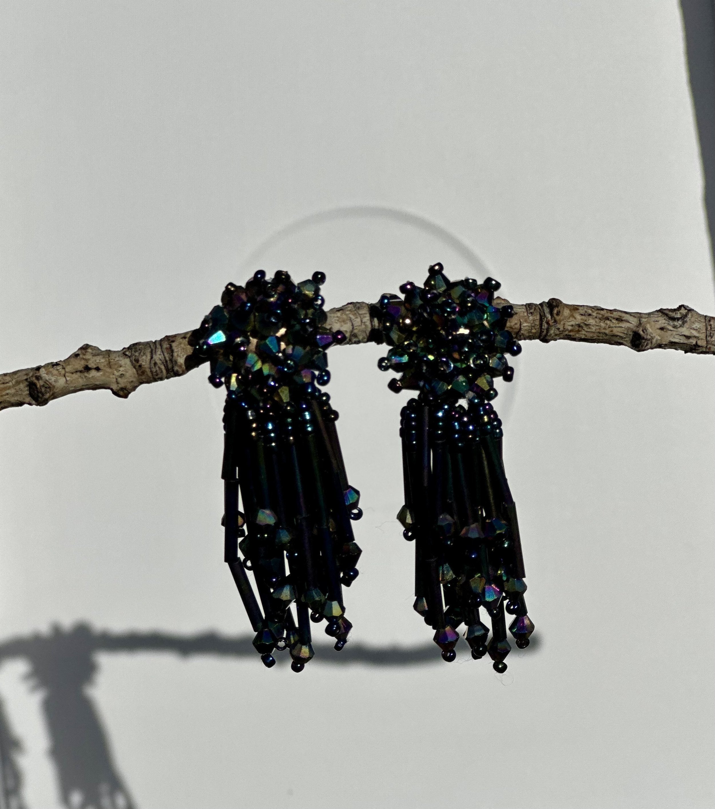 GLO Pearl Earrings - Lustrous Black