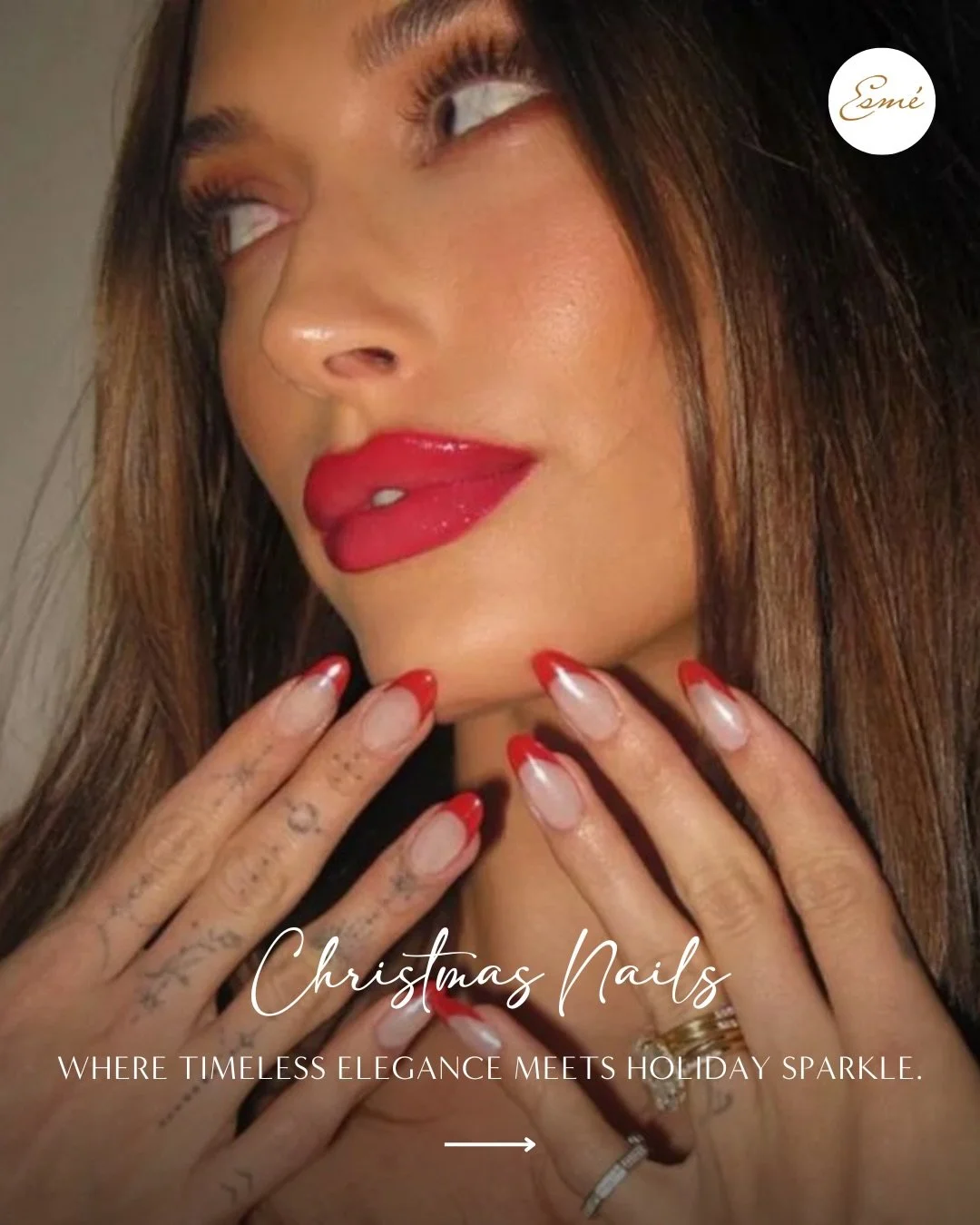 Because good nails (and good beauty days) make the holidays feel a little more magical.
Step into Esm&eacute; for your winter glow&mdash;nails, beauty, and everything in between. ❄️✨

[Esm&eacute; Beauty Boutique Calgary, Calgary nail salon, Calgary 