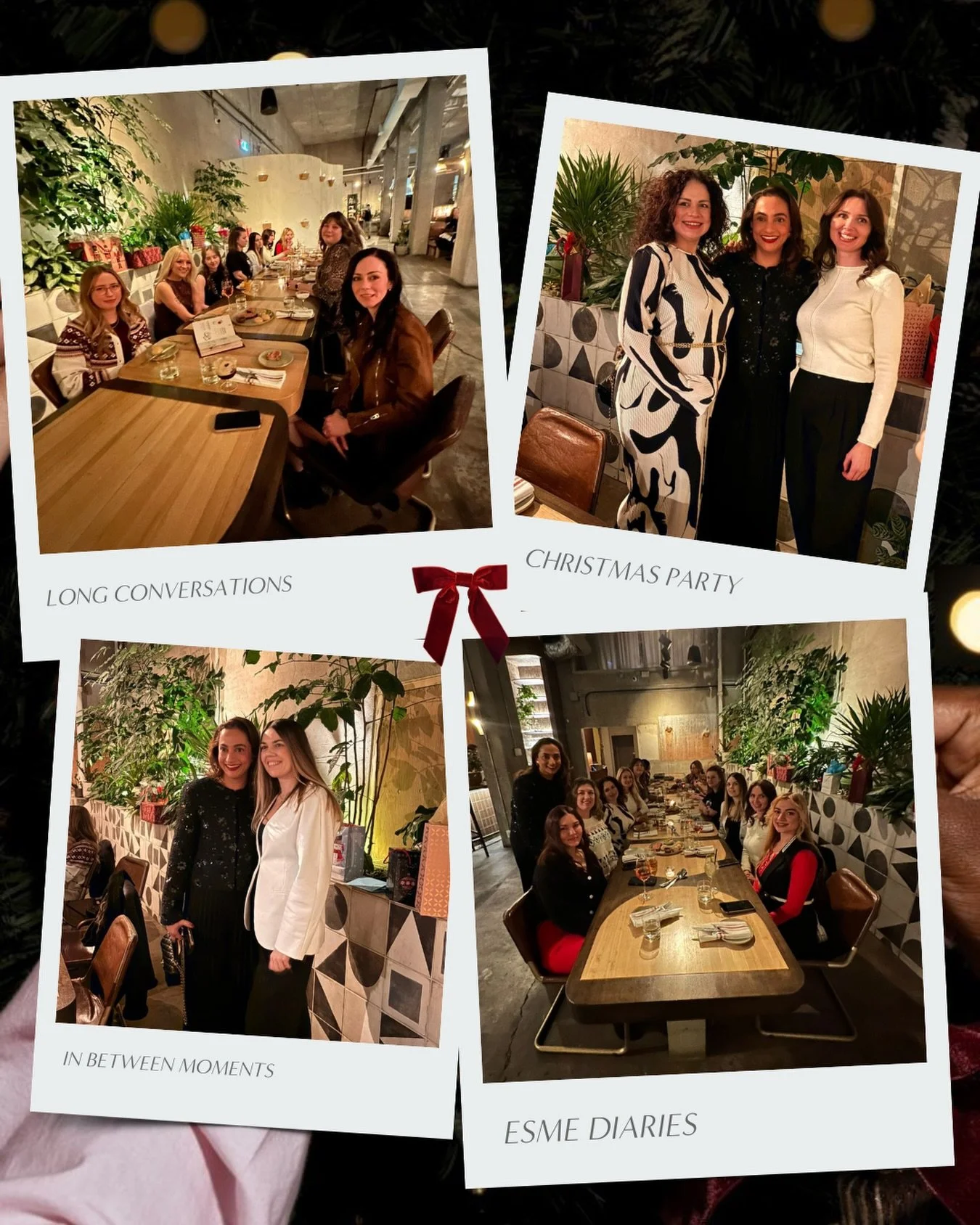 Long conversations, shared laughter, and moments that stay with us 🤍
An end-of-year evening spent celebrating our people &mdash; the heart of ESME.

Grateful for the team, the memories, and nights like these ✨ Thank you @fortunas.row for hosting us 