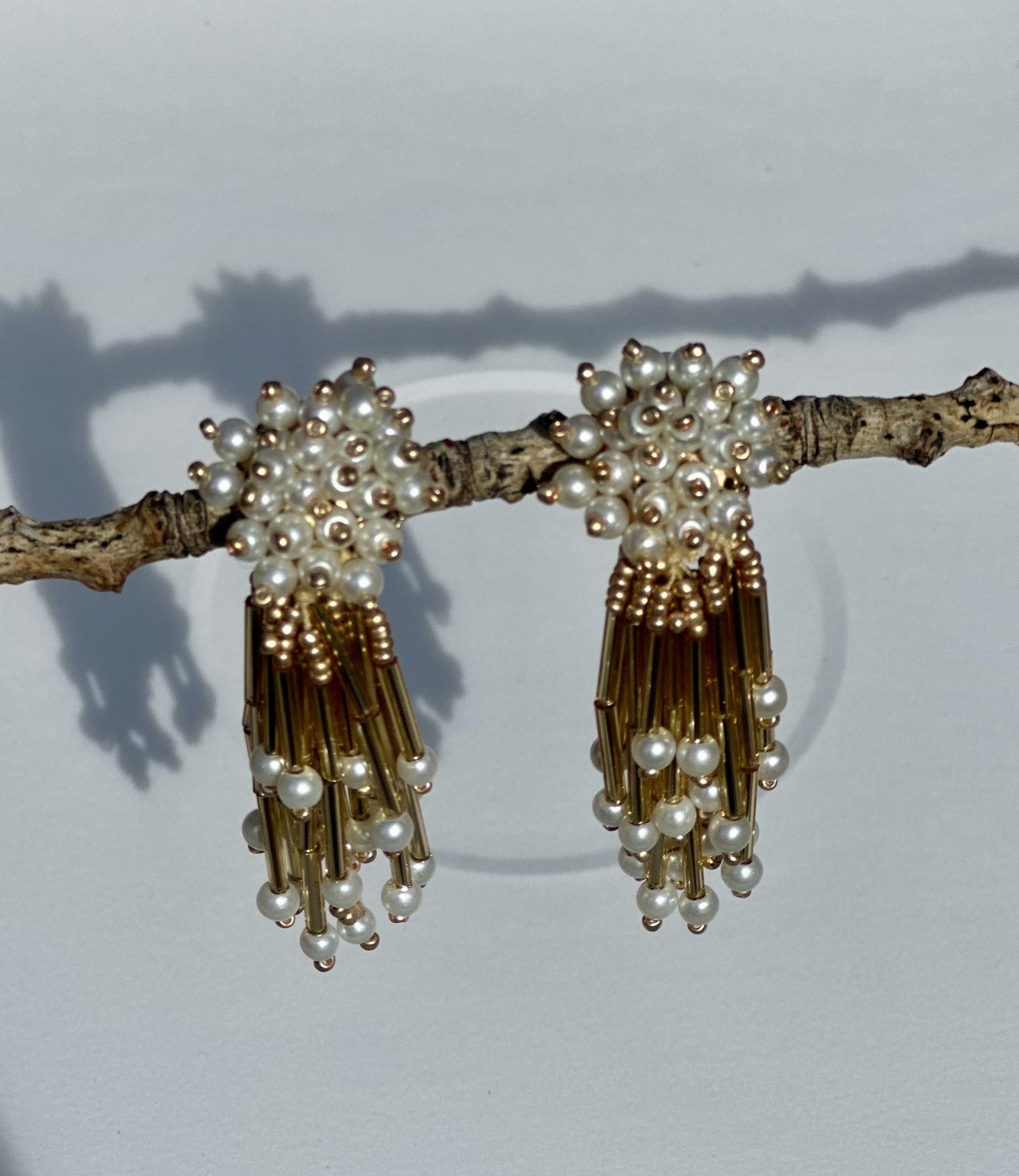 GLO Pearl Clip-on Earrings!