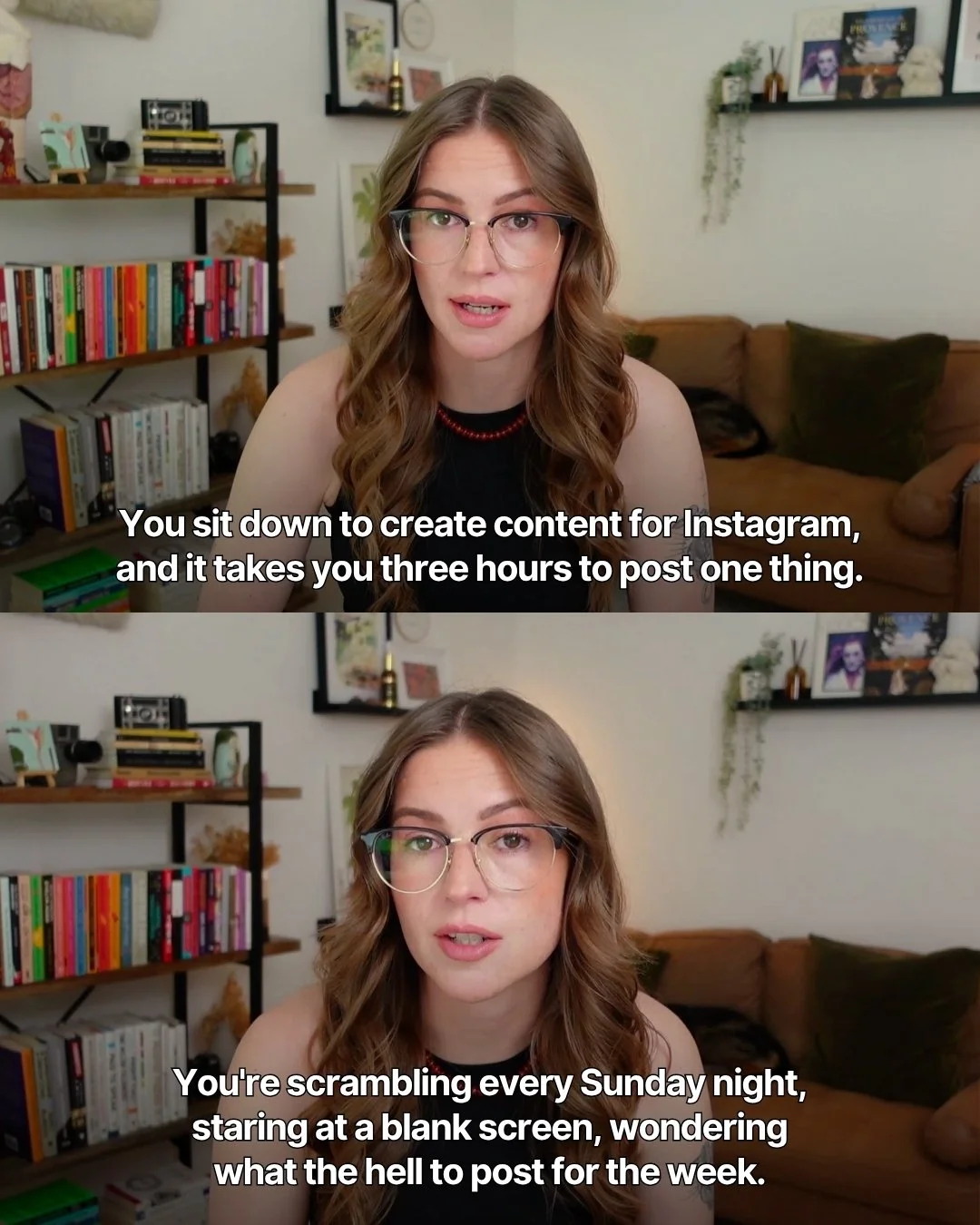 NEW YOUTUBE VIDEO 🎥 Comment &quot;VIDEO150&quot; and I will DM you the link to watch the full thing!

I used to spend Sunday nights panicking about what to post on Instagram.

And now I have a system that helps me not only batch content, but create 