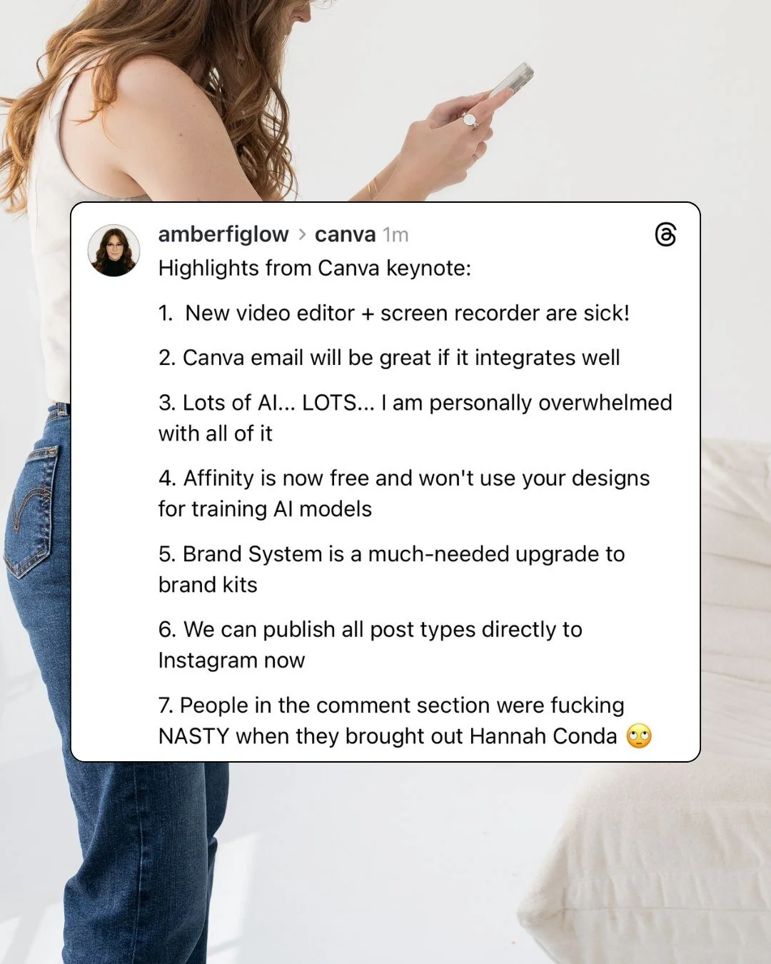 Some CRAZY new drops from @canva 👏

P.S. I created this and directly posted it from Canva... a feature I have been dying to have!