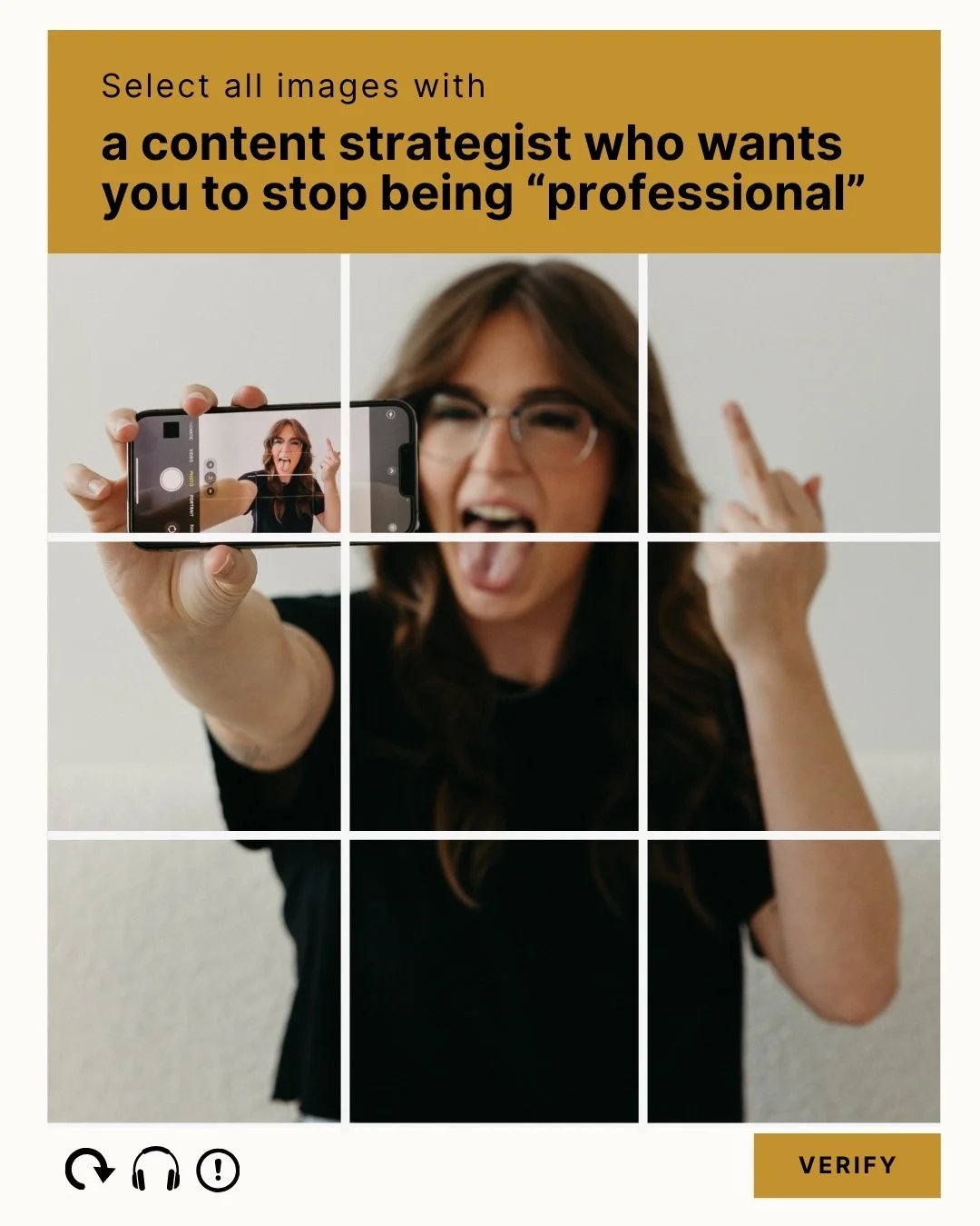 Professionalism is bullshit. It's a box they built to keep us small.

And yeah, it's rooted in white supremacy, but we'll save that conversation for another day.

If you're hiding behind &quot;I need to be professional as a business owner,&quot; you'