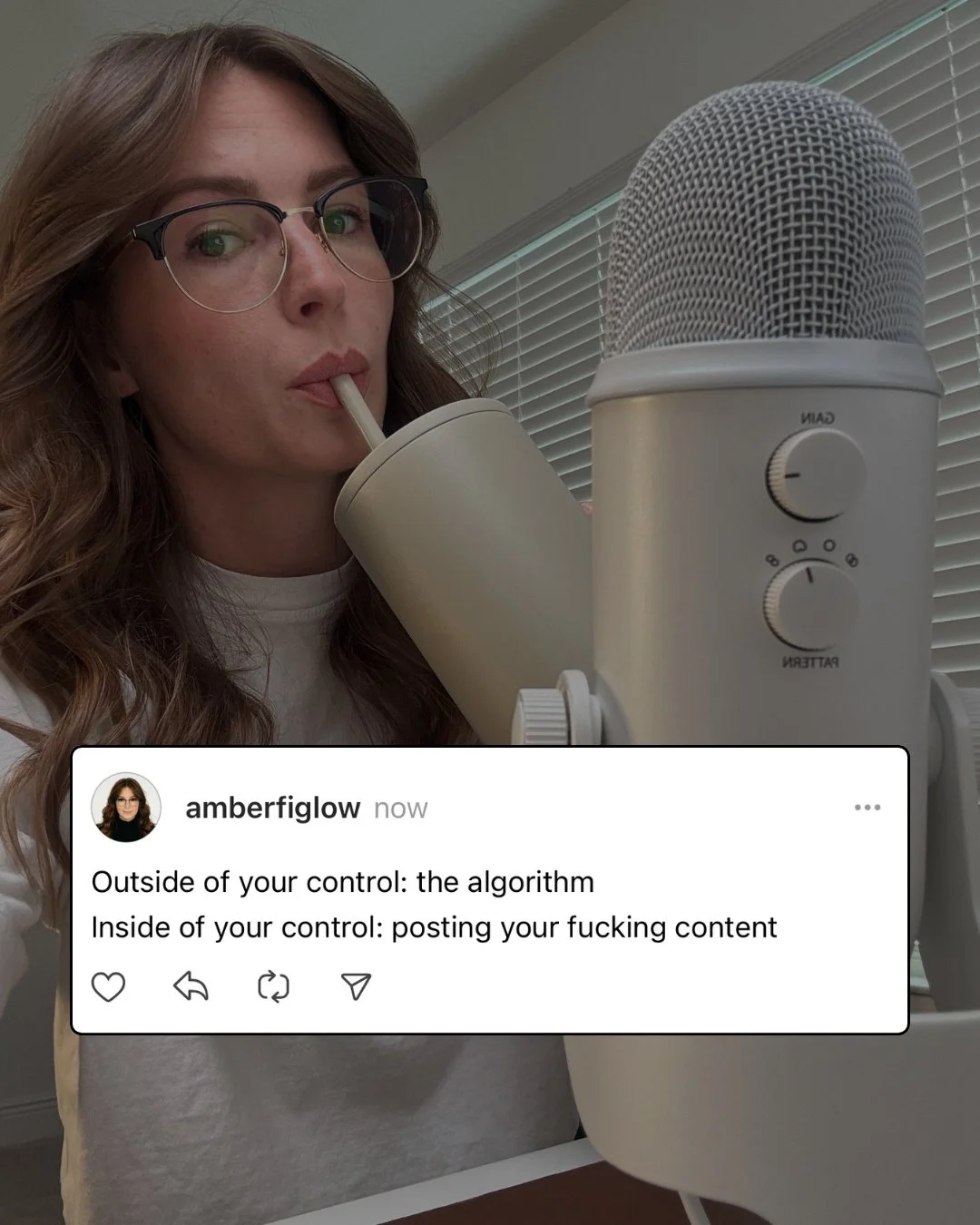 I see so many people spiraling over reach, engagement, and followers, and trying to please the algorithm...

And I get it. It's frustrating when you feel like you're screaming into the void, begging for anyone to see your content.

But what I know fo