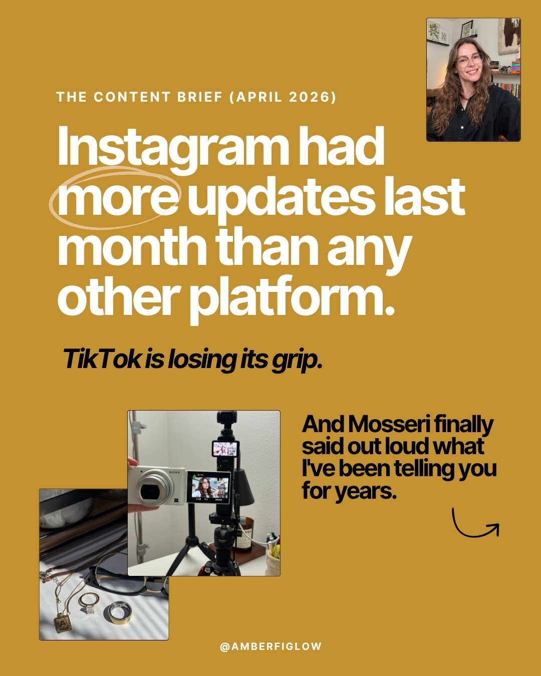 The Content Brief (April 2026) 🎥 Comment "VIDEO156" for the full breakdown on YouTube!

Each month I want to break down what's going on with social media, and what's most important to YOU as a small business owner...

... because there is 