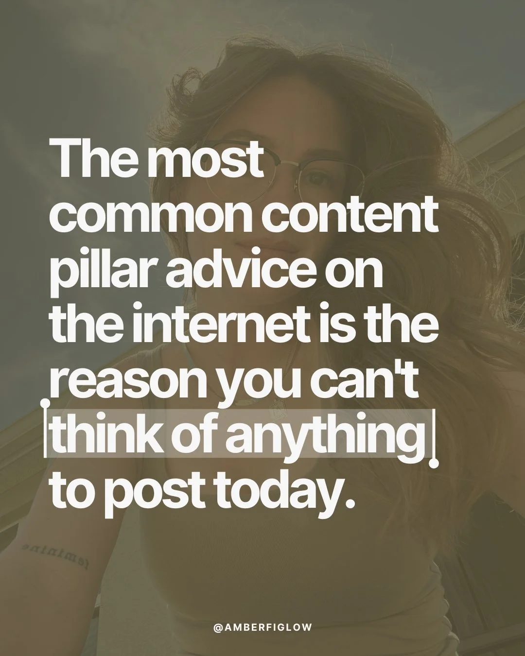 Somewhere along the way, someone decided education, motivation, and inspiration were content pillars... and they're not.

They're goals for your content, not the foundation of it.
