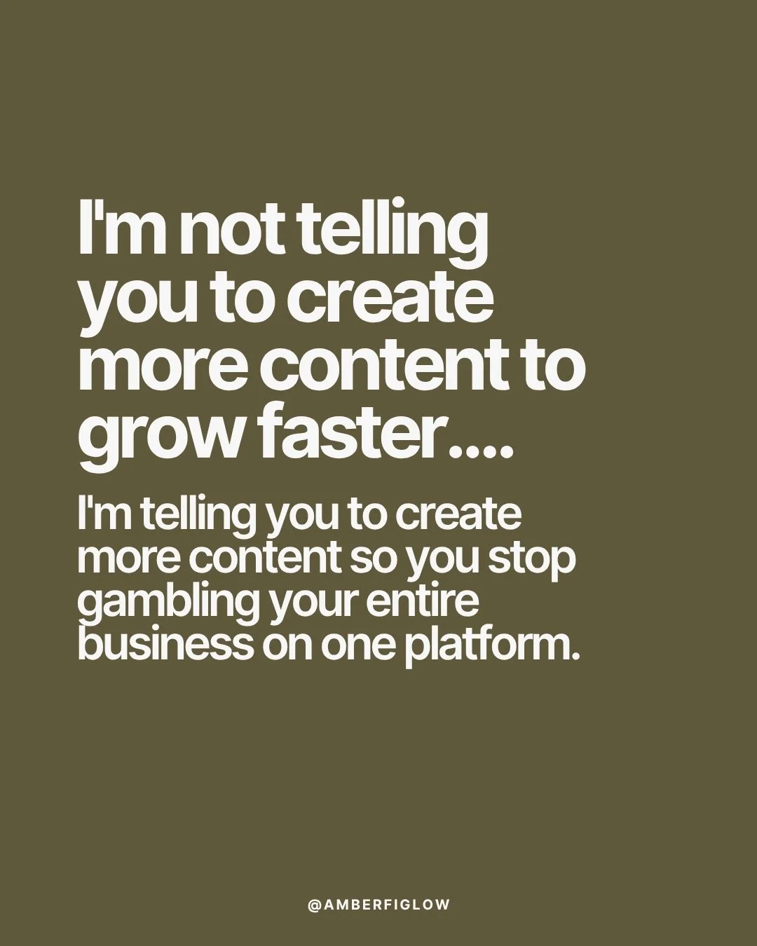 The panic of watching a platform tank, get sold, or just decide your content isn't worth distributing anymore hits different when everything you have built lives there.

I have seen it happen. 

Accounts gone overnight. 

Audiences that took years to