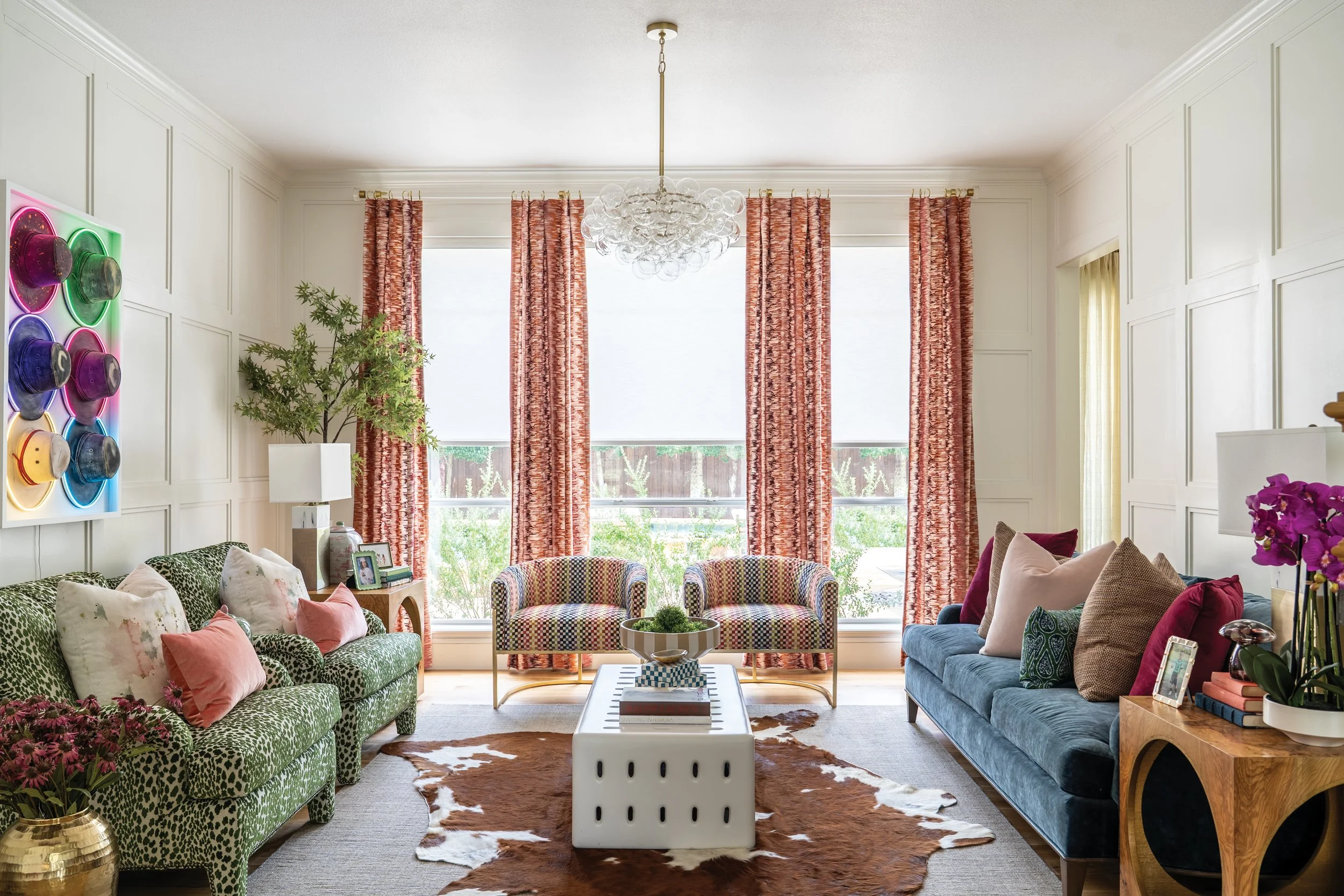 Fun Formal Living Room