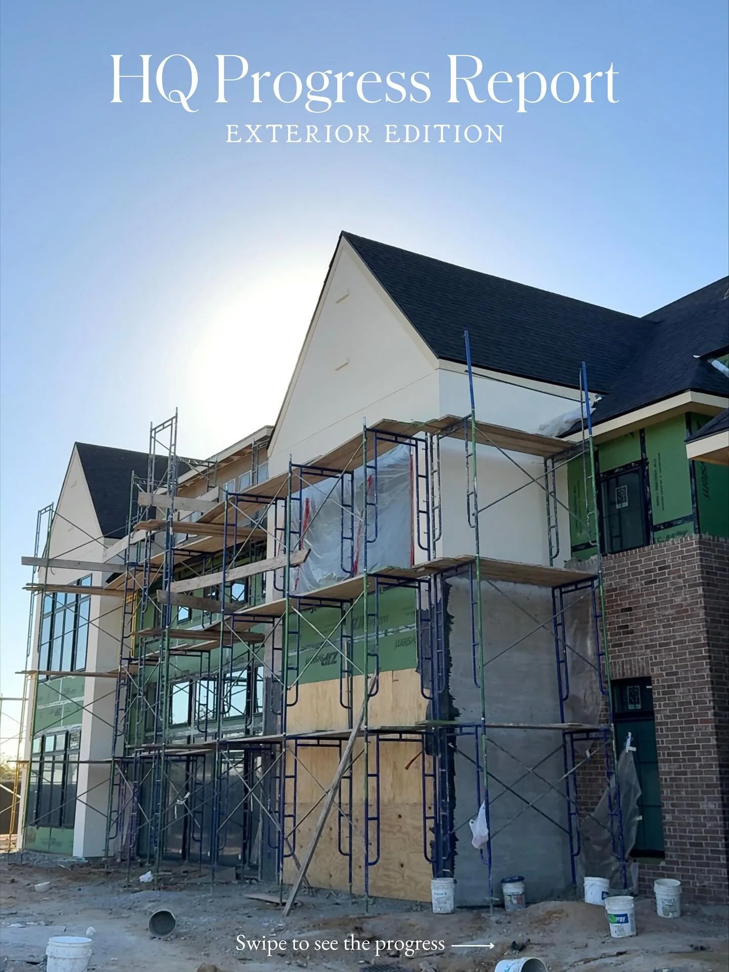 Things are moving right along at LHHQ! We thought it would be fun to look back and see the progress we&rsquo;ve made, exterior edition!

From breaking ground in April to seeing the exterior finishes come to life in October, we are just GIDDY! Drop a 