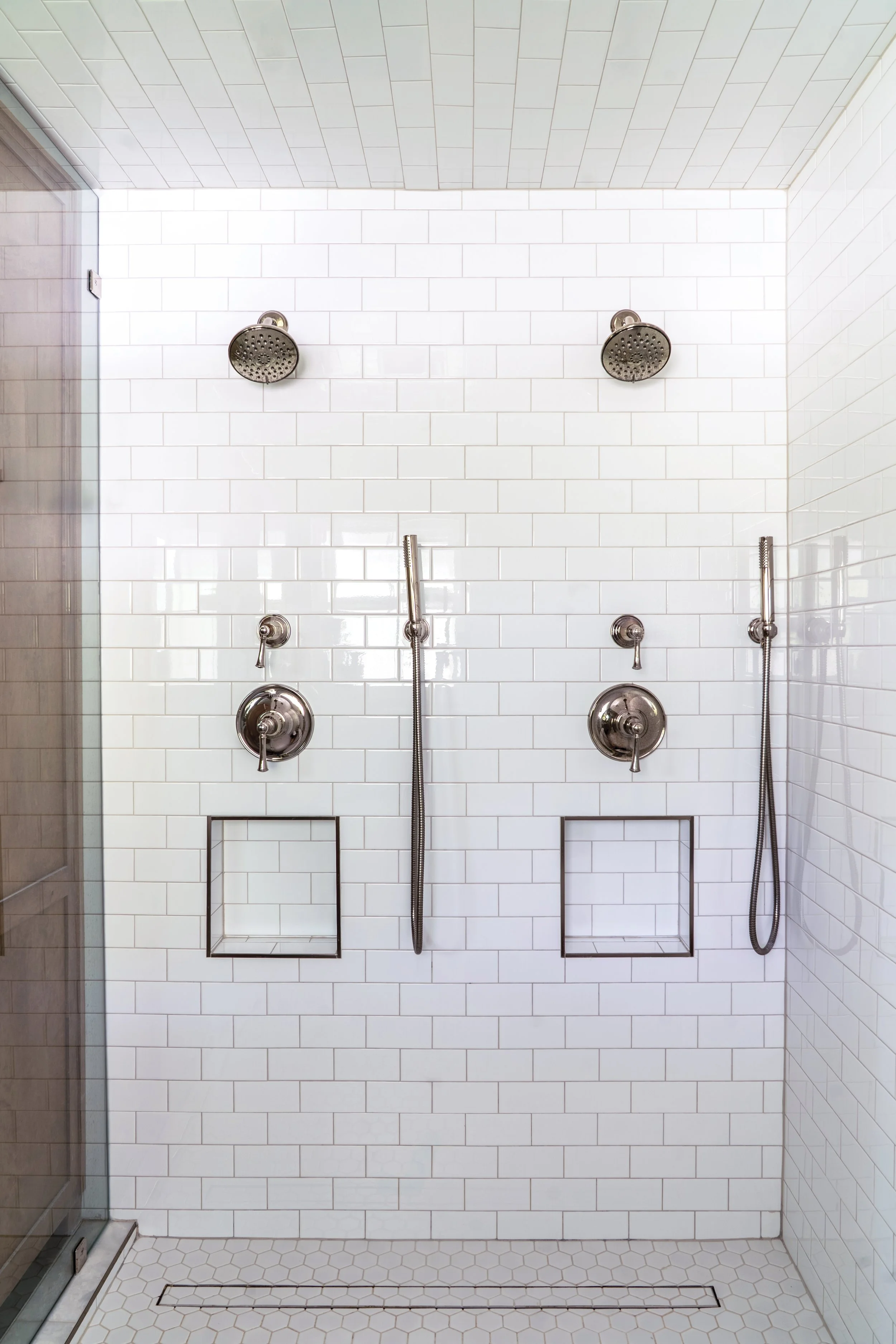 Lambert Home - Wet Room Double-Shower Head Design