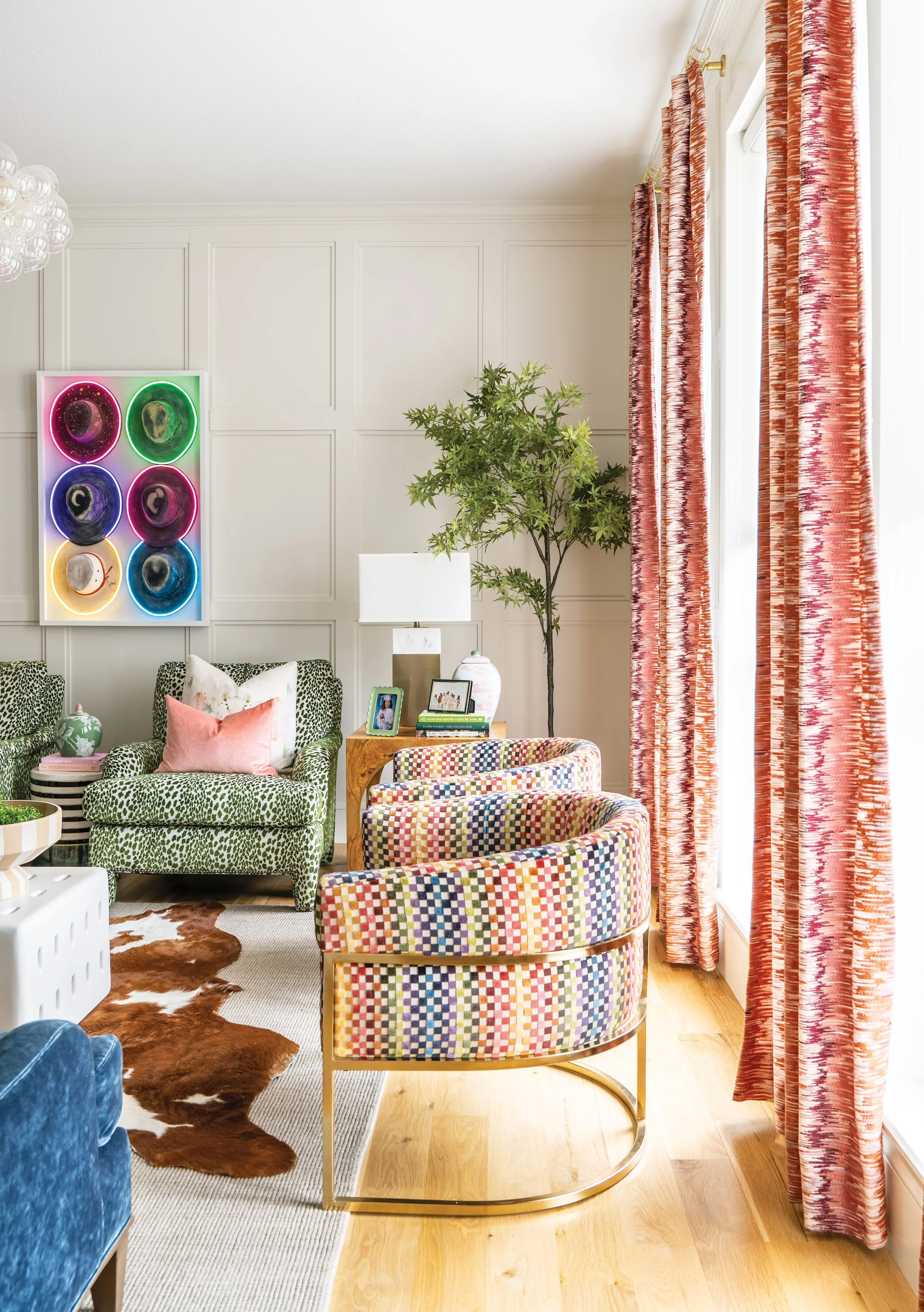 Custom Colorful Furniture