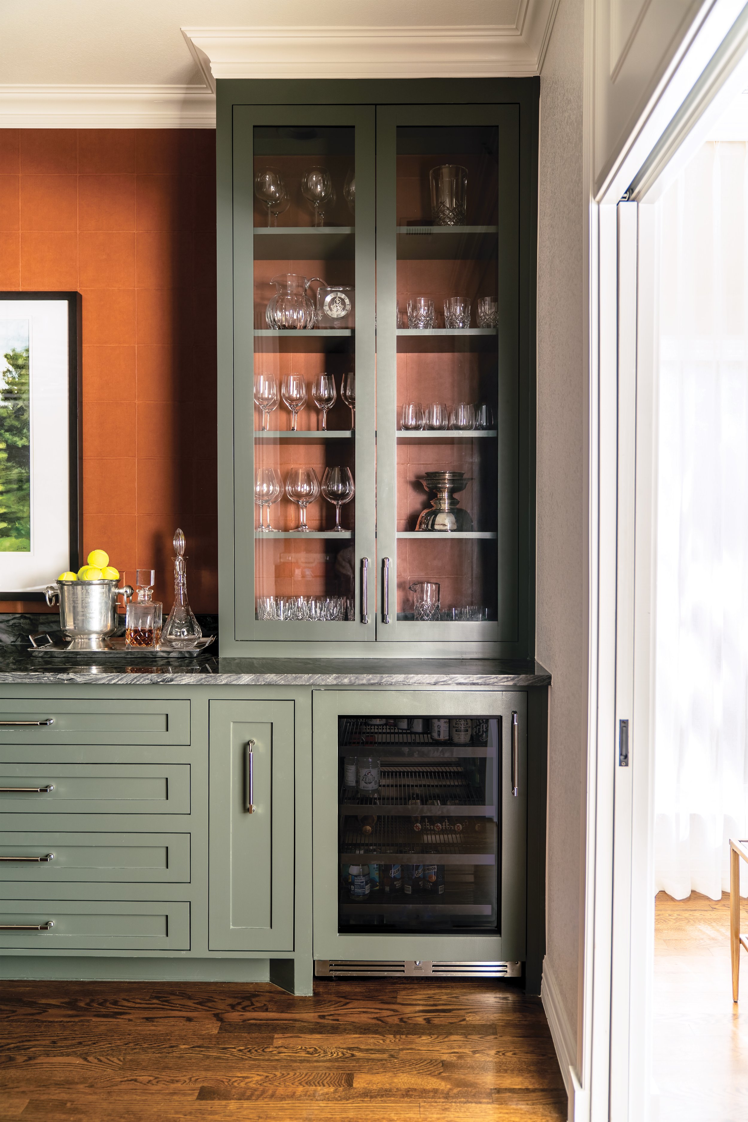 Masculine Bar Design