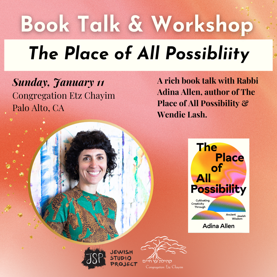 The Place of All Possibility Book Talk and Art Workshop
