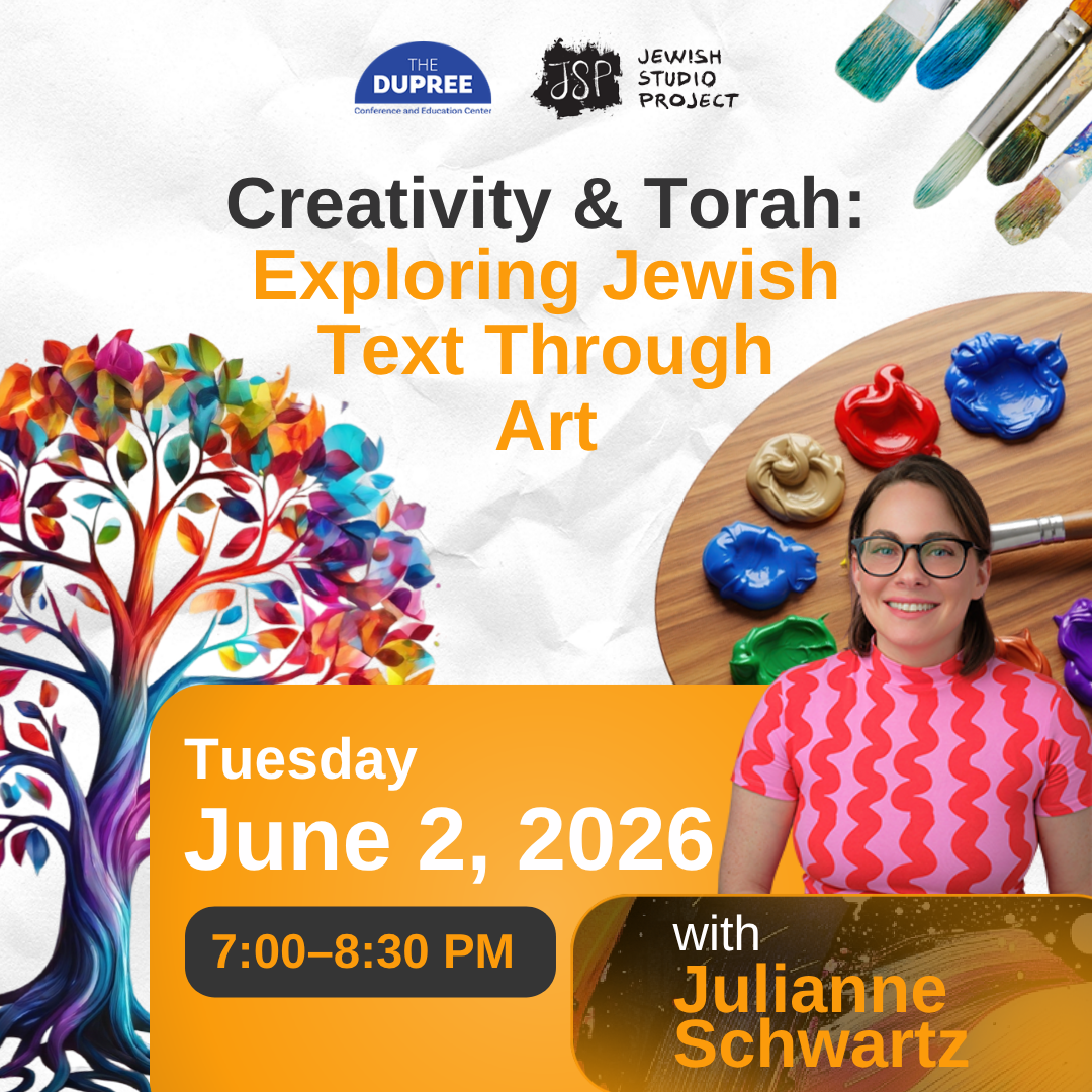 Creativity &amp; Torah: Exploring Jewish Text Through Art with Julianne Schwartz