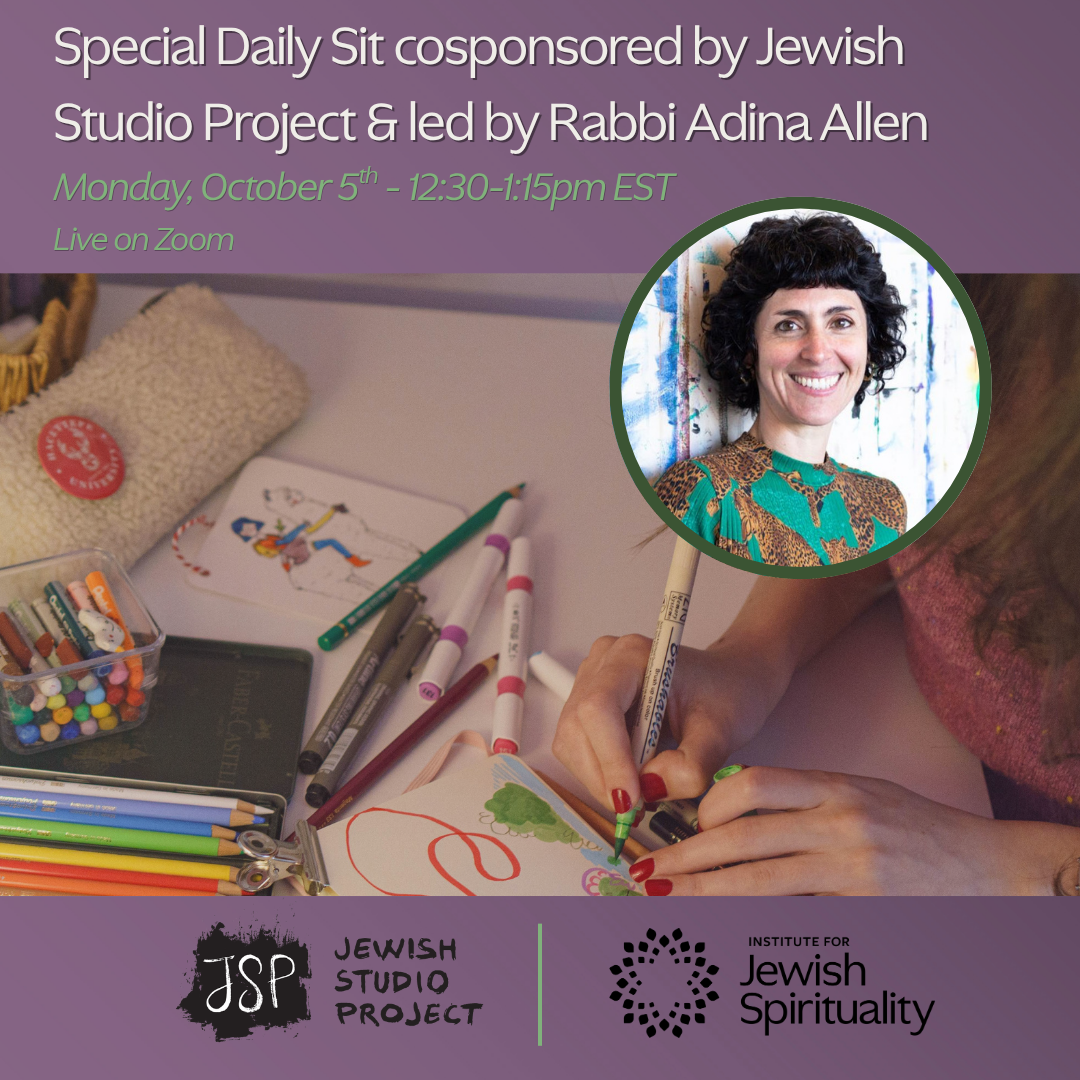 IJS Sit with Rabbi Adina Allen