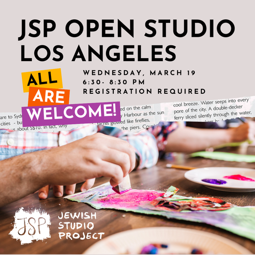 Open Studio - Los Angeles — Jewish Studio Project