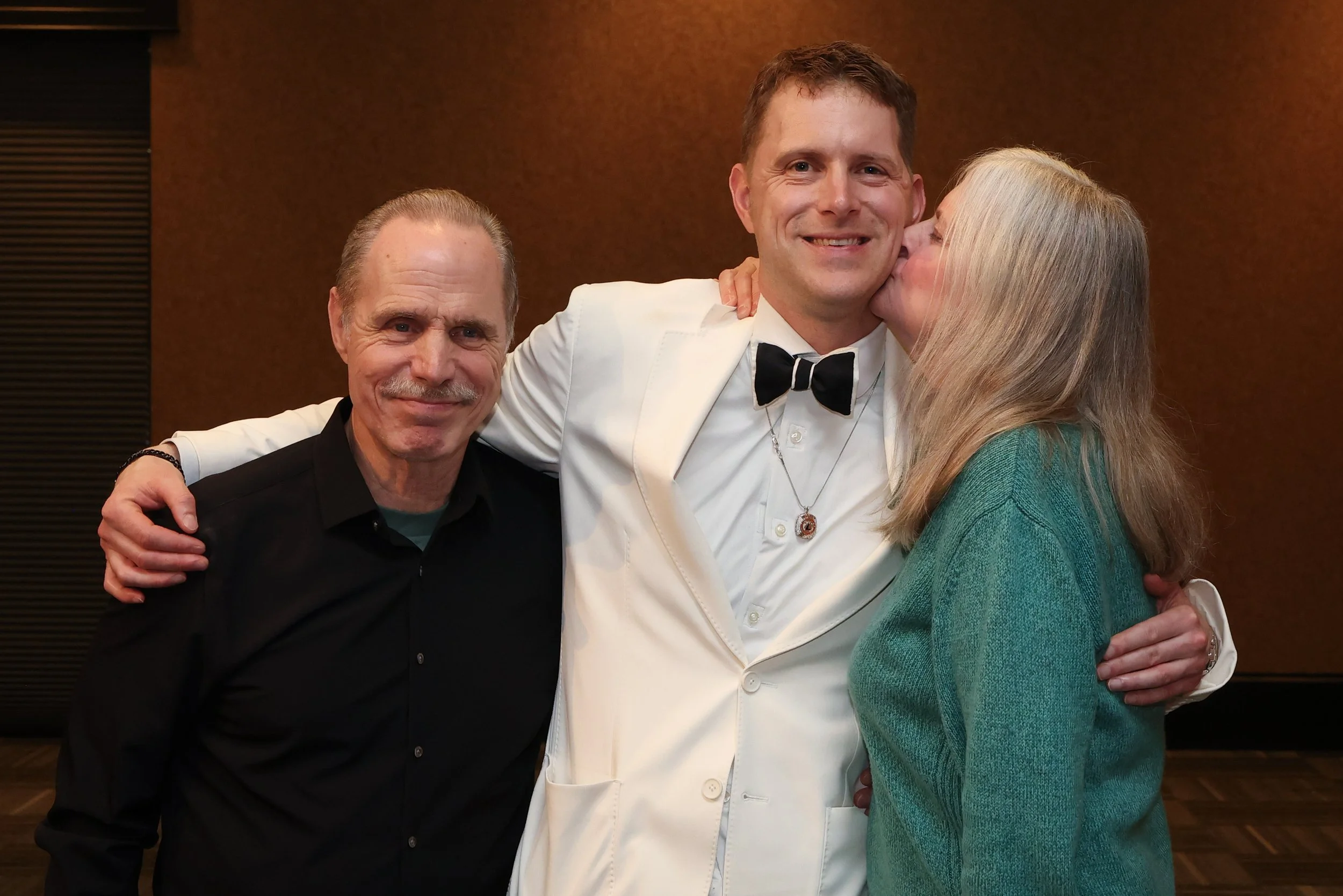 Speaking: Monsignor E. Schmit Youth Foundation Dinner. Mom and dad attended