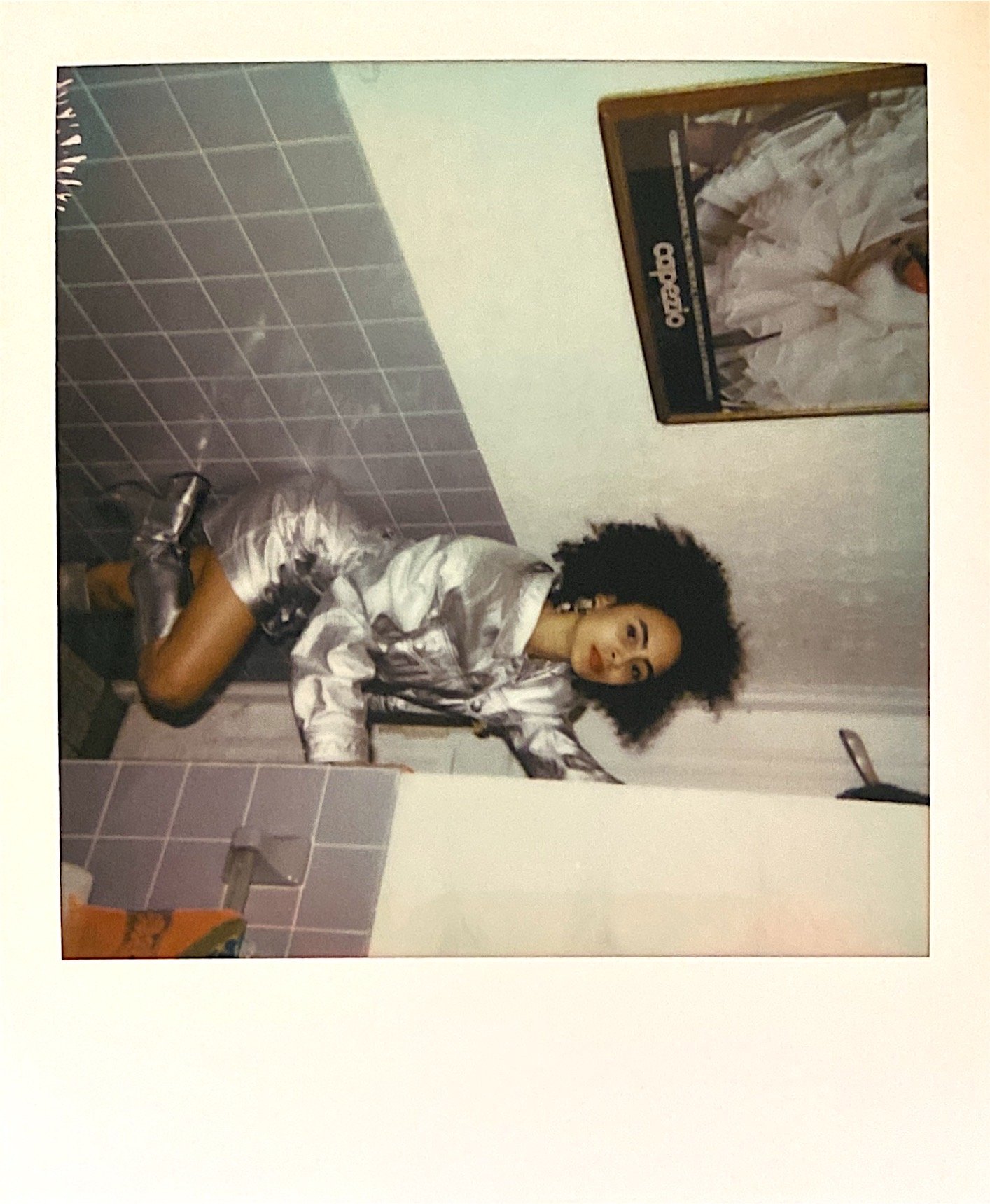 1980s Silver Shorts