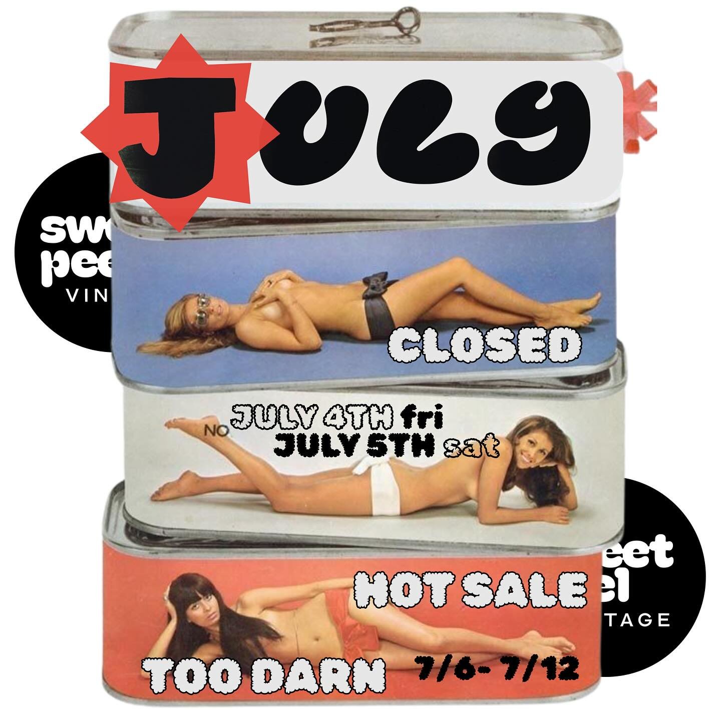 HOT HOT SUMMER 🔥🦀♋️
We&rsquo;re welcoming in July along with Cancer season at the shop. Here&rsquo;s what we&rsquo;ve got hot off the press for you today! We&rsquo;ll be CLOSED Friday July 4th &amp; Saturday July 5th. 
But for a treat back into the
