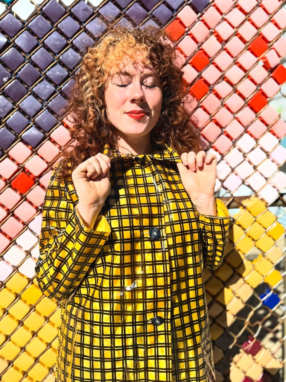 This 1970&rsquo;s raincoat sold in a flash ⚡️! But we could help but share with you, the shop is open until 6pm today stop by to see what&rsquo;s new 🤎.