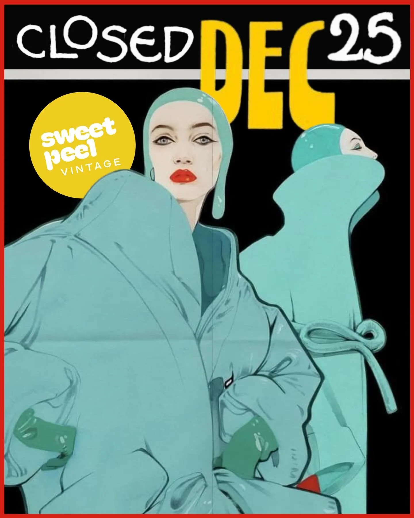 We&rsquo;re open Christmas Eve &bull; 11am, closing at 3pm
And we&rsquo;ll be closed Christmas Day.
Back to normal hours on the 26th. 💋