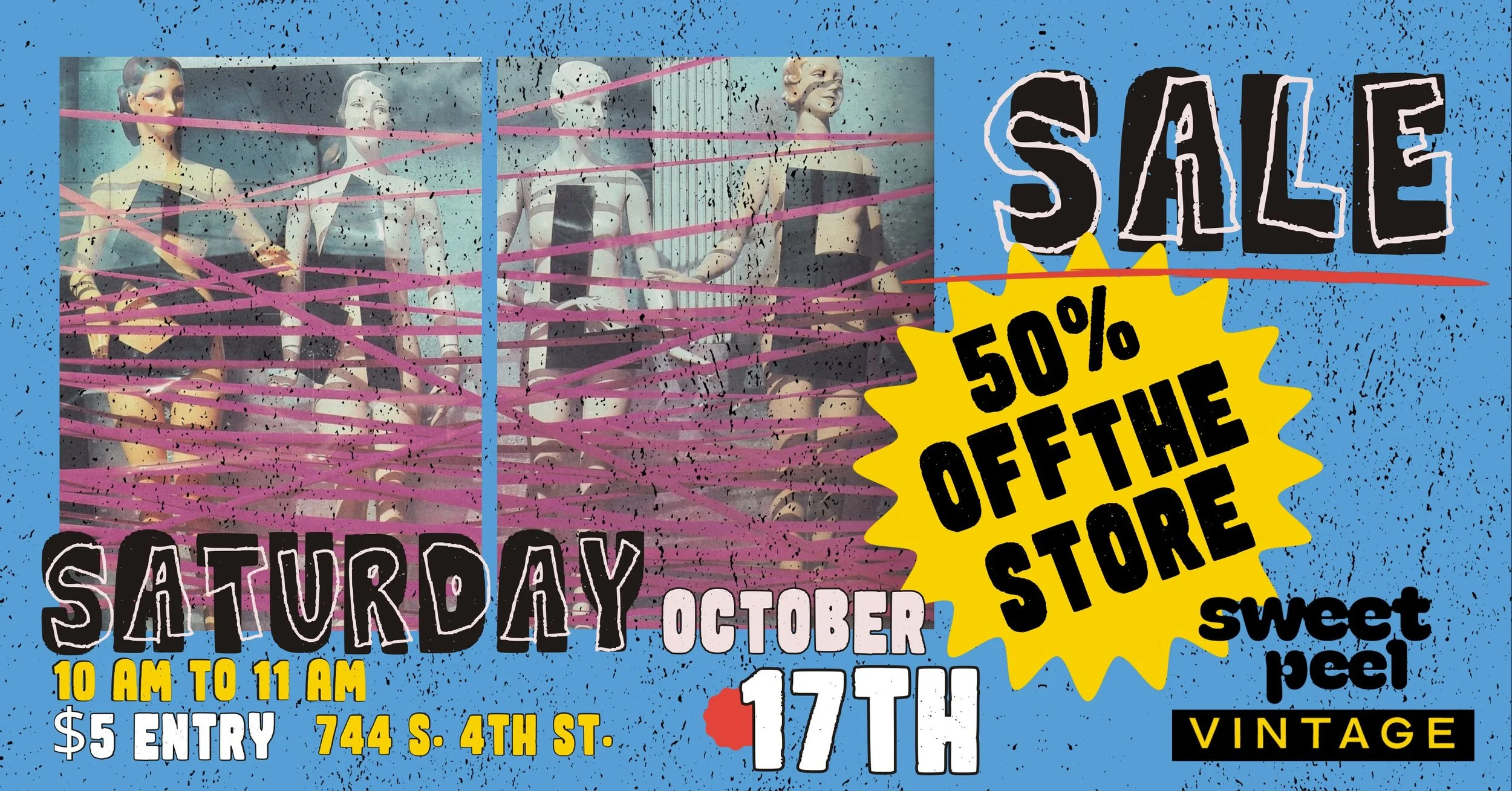 In honor of our 𝓯𝓲𝓿𝓮 𝔂𝓮𝓪𝓻 𝓬𝓮𝓵𝓮𝓫𝓻𝓪𝓽𝓲𝓸𝓷 we&rsquo;re offering ➎⓿% 𝓸𝓯𝓯 𝓽𝓱𝓮 𝓮𝓷𝓽𝓲𝓻𝓮 𝓼𝓱𝓸𝓹 to 25 lucky customers on 𝓢𝓪𝓽𝓾𝓻𝓭𝓪𝔂 𝓞𝓬𝓽𝓸𝓫𝓮𝓻 ➊➐🅣🅗 from the 𝓮𝔁𝓬𝓵𝓾𝓼𝓲𝓿𝓮 𝓱𝓸𝓾𝓻𝓼 of ➊⓿🅐🅜 🅣🅞 ➊➊🅐🅜. Purcha