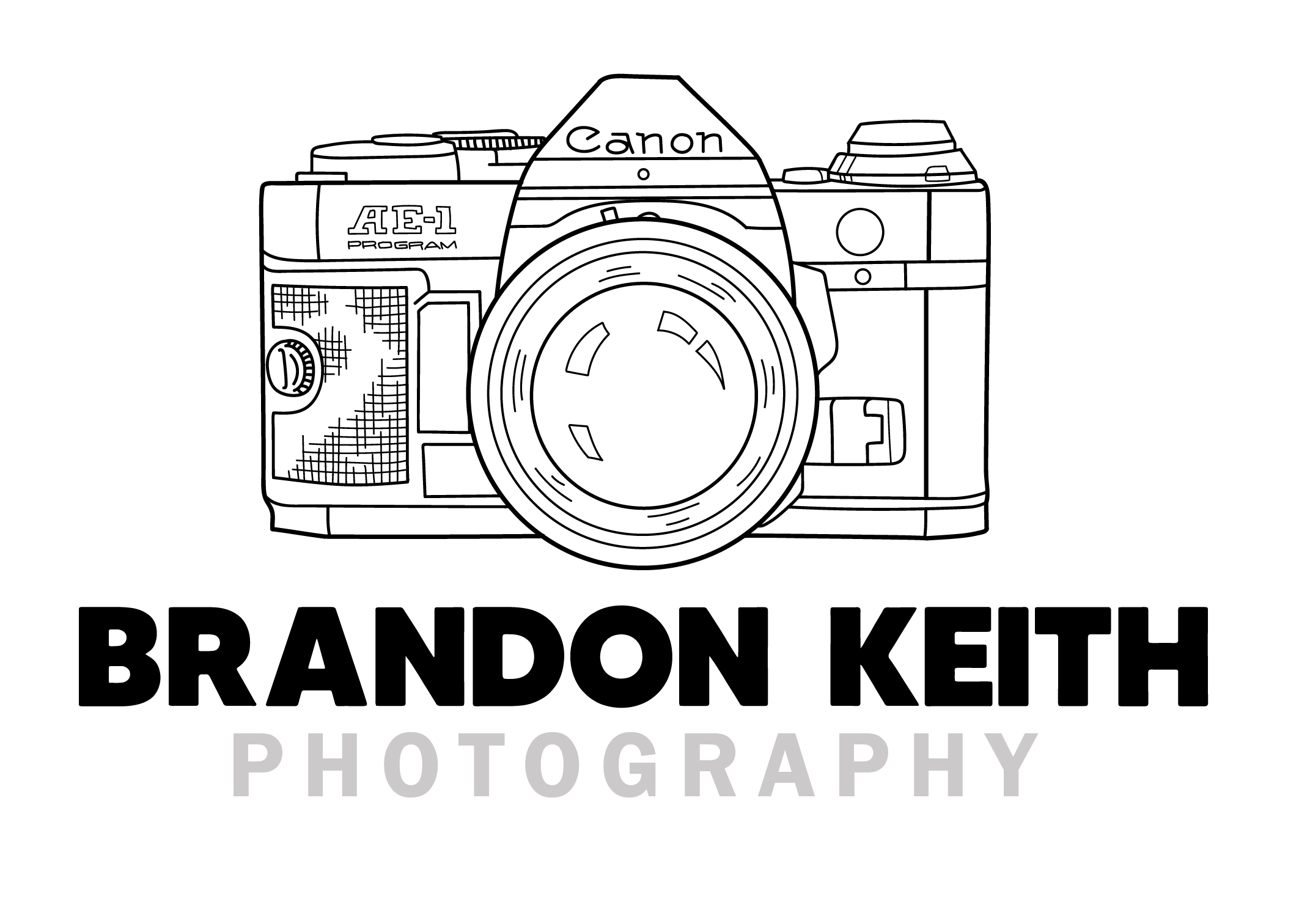 Brandon Keith Photography Logo Design 2