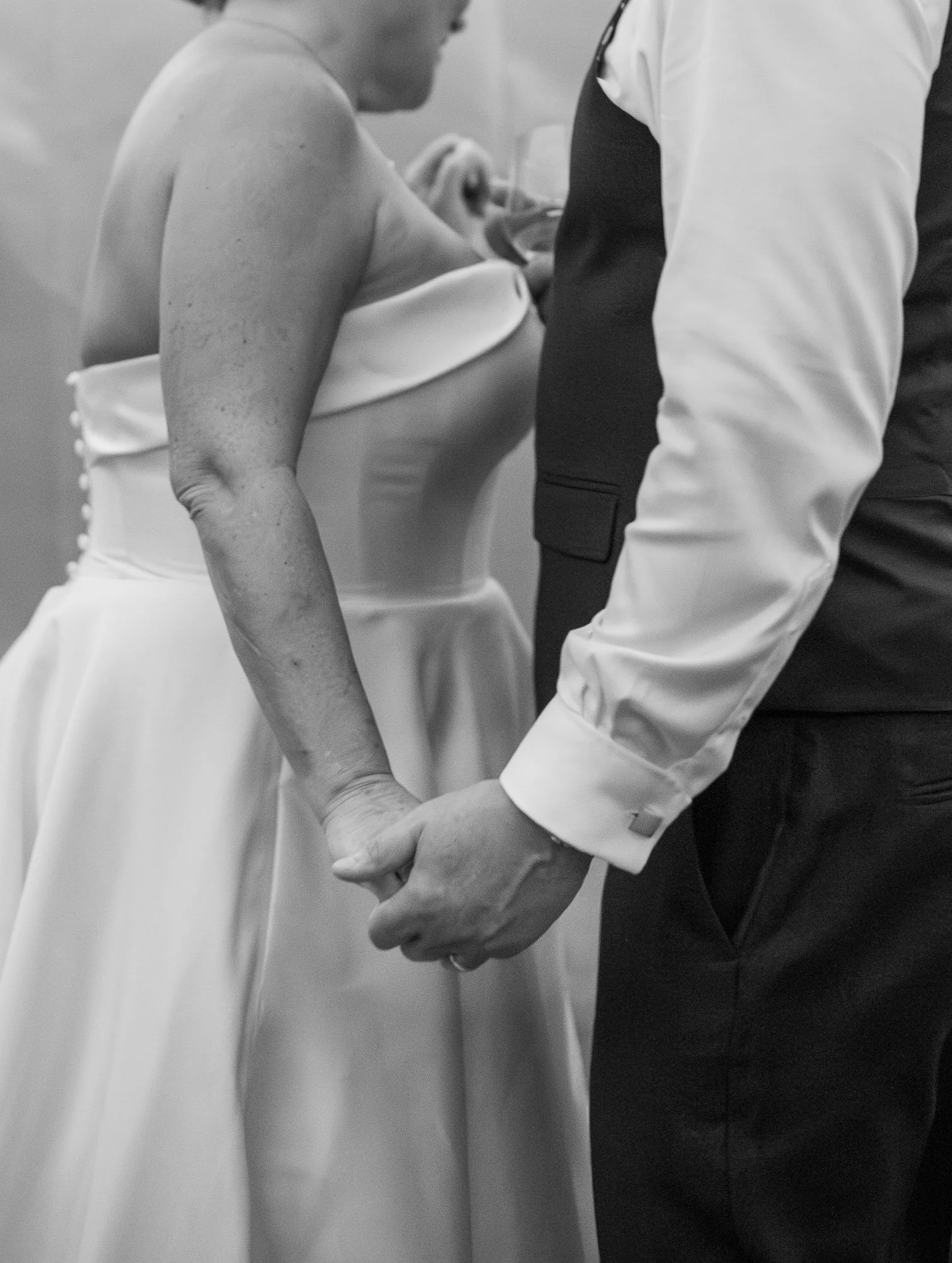 holding hands first dance kent