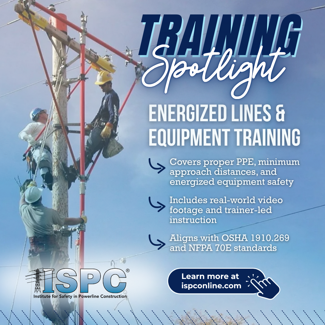 Spotlight On: Energized Lines & Equipment Training