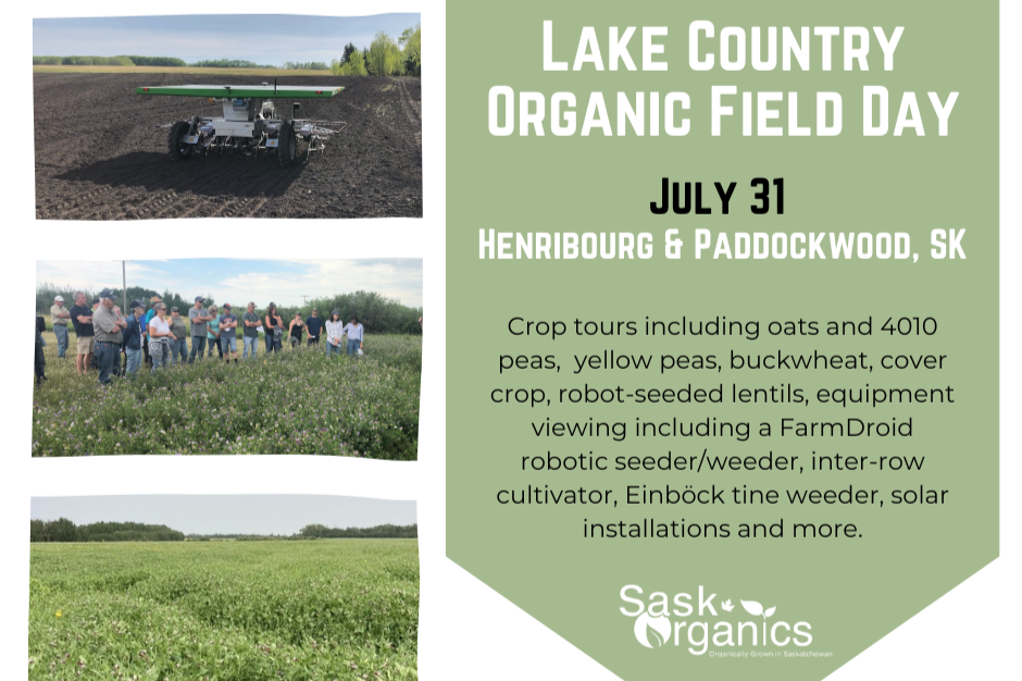 Lake Country Organic Field Day