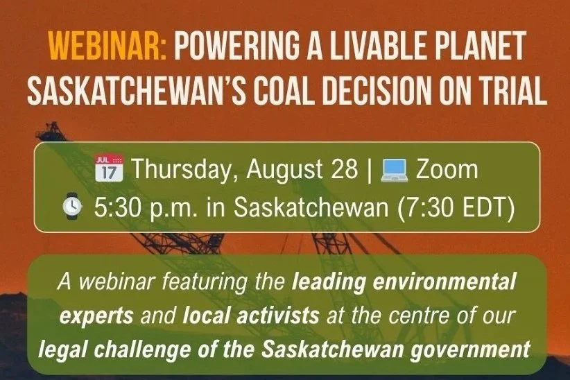 Powering A LIving Planet Saskatchewan's Coal Decision on Coal