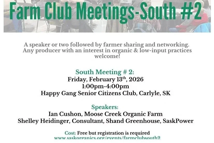 Organic Farm Club Meeting - South #2