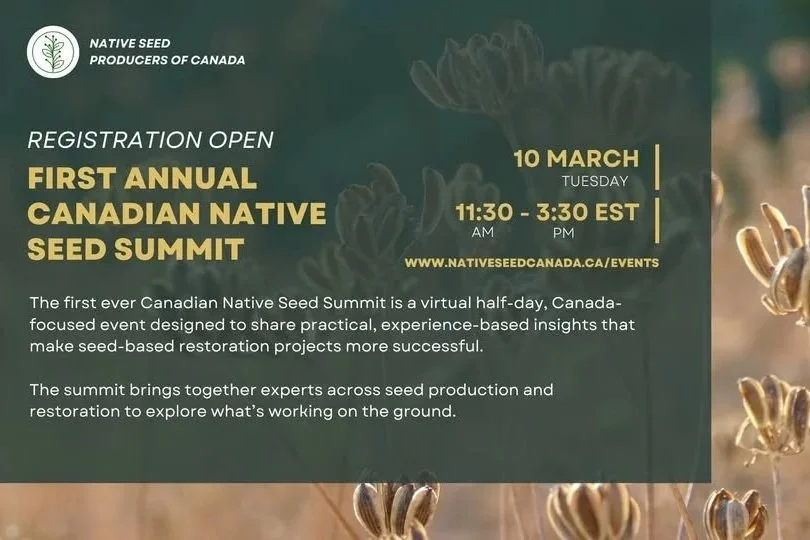 First Annual Canadian Native Seed Summit 