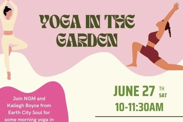 Yoga In The Garden