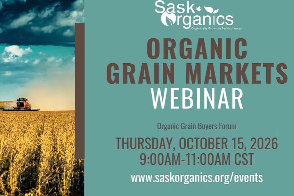 Organic Grain Markets Webinar-Harvest 2026