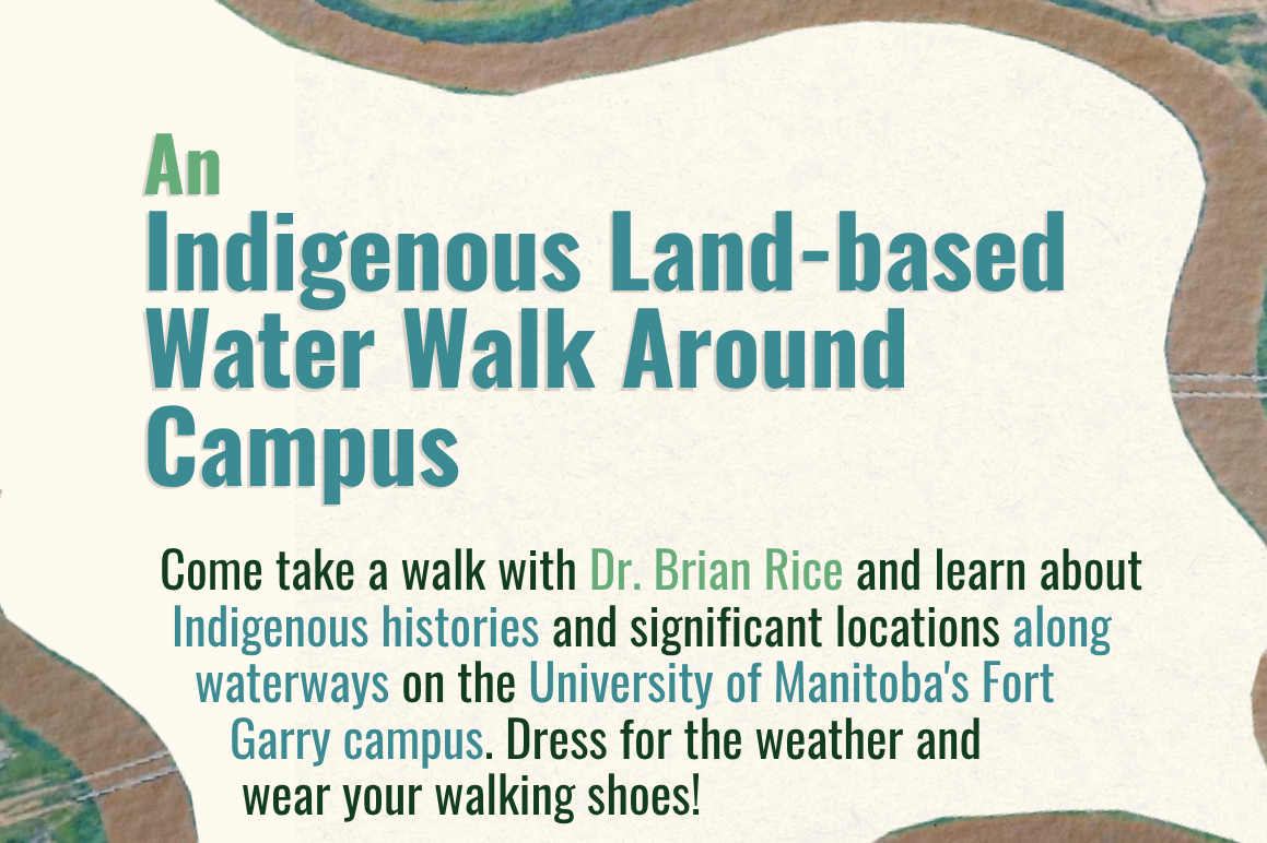 An Indigenous Land-Based Water Walk Around Campus