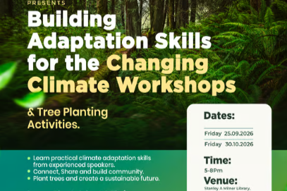 Building Adaptation Skills for the Changing Climate Workshops &amp; Tree Planting Activities