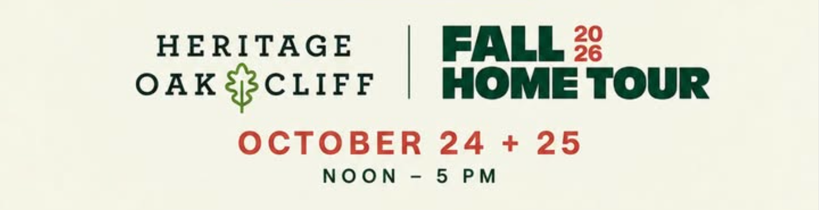 Heritage Oak Cliff Fall Home Tour