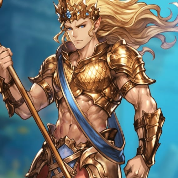 Alchemy Guardians, Hero, Deity, Tier B, Triton