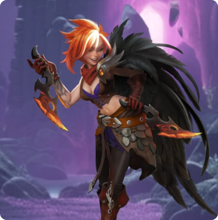 Helda hero, Fate War, legendary champion, tier A, damage dealer, top-tier hero, Fate War heroes, tier list