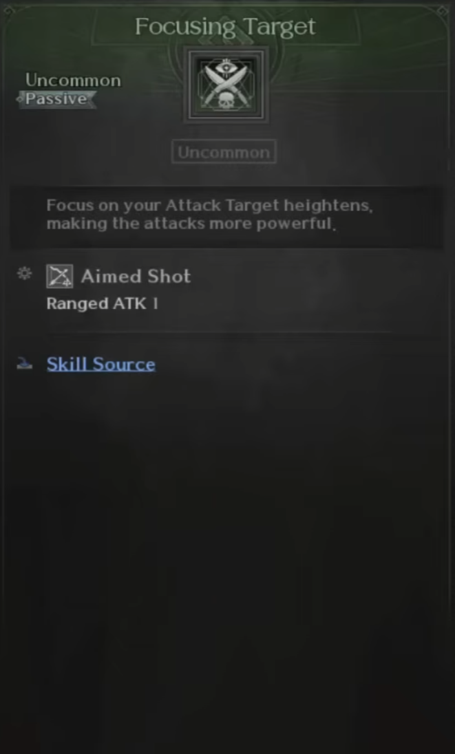 Destroyer, Skills, Focusing Target, Raven 2